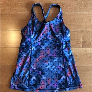 Polka dot Lululemon tank top